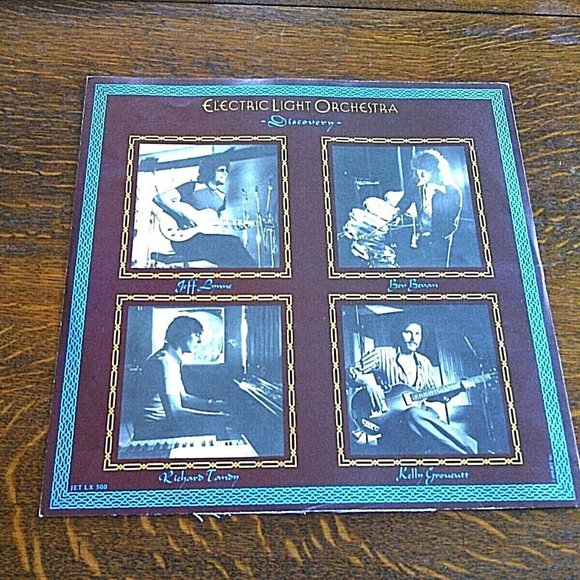 Vintage British Vinyl LP ELO Discovery  Don't Bring Me Down Jeff Lynne Gatefold - Picture 9 of 16